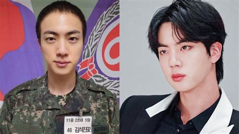 how is bts jin doing in military